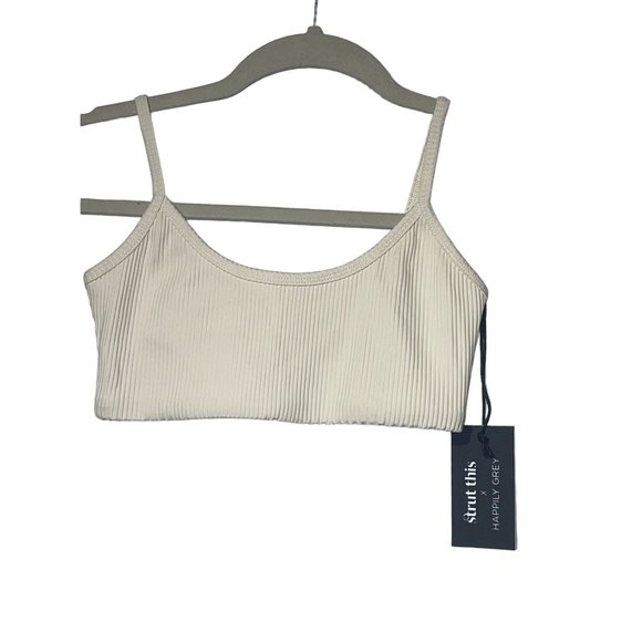 STRUT-THIS x Happily Grey Cher Bra in Cream Small - Picture 4 of 11